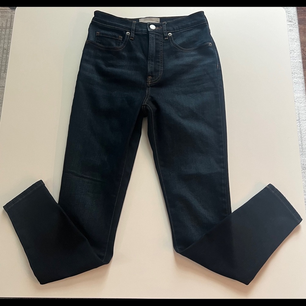 Everlane high rise skinny jeans